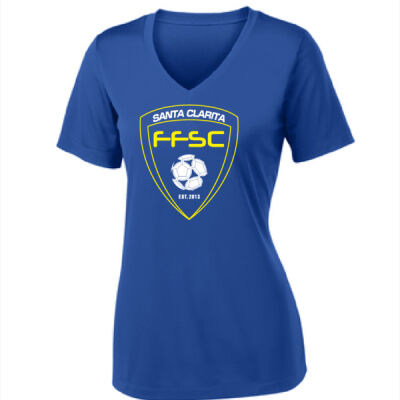 FFSC Dry Fit V-Neck - Ladies Thumbnail